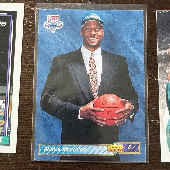 Alonzo Mourning 12 Card Lot With 2001 Fleer 2000 Topps Stars 1994 Ted Williams - Picture 3 of 13